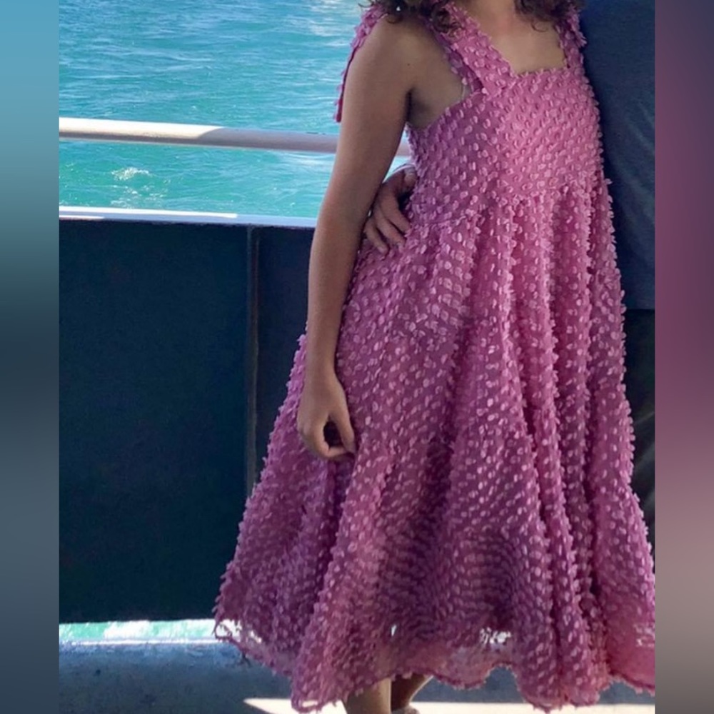 Sister Jane pink fluffy dress